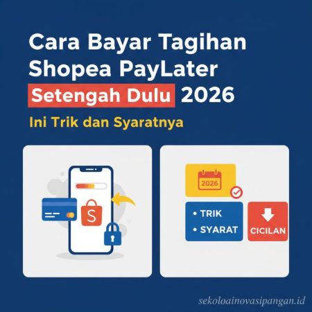 Thumbnail: Cara Bayar Tagihan Shopee PayLater Setengah Dulu 2026, Ini Trik dan Syaratnya