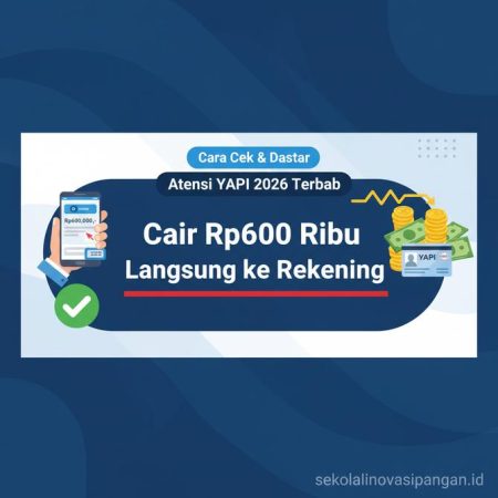Thumbnail: Cara Cek dan Daftar Atensi YAPI 2026 Terbaru, Cair Rp600 Ribu Langsung ke Rekening