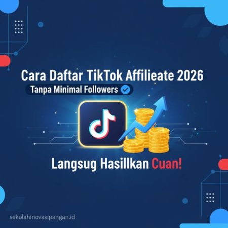 Thumbnail: Cara Daftar TikTok Affiliate 2026 Tanpa Minimal Followers, Langsung Hasilkan Cuan!