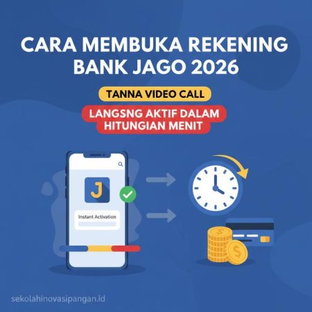 Thumbnail: Cara Membuka Rekening Bank Jago 2026 Tanpa Video Call, Langsung Aktif dalam Hitungan Menit