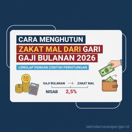 Thumbnail: Cara Menghitung Zakat Mal dari Gaji Bulanan 2026, Lengkap dengan Contoh Perhitungan