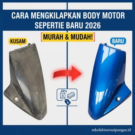 Thumbnail: Cara Mengkilapkan Body Motor yang Kusam Seperti Baru 2026, Murah dan Mudah!