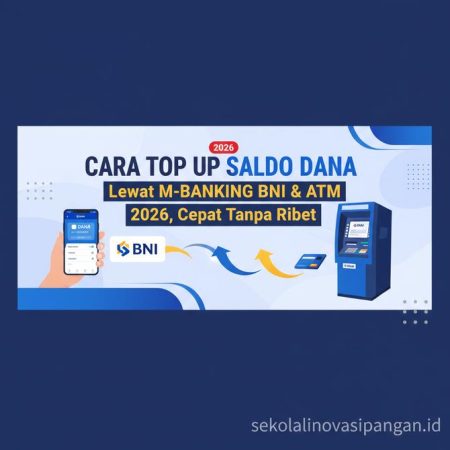 Thumbnail: Cara Top Up Saldo DANA Lewat M-Banking BNI dan ATM 2026, Cepat Tanpa Ribet
