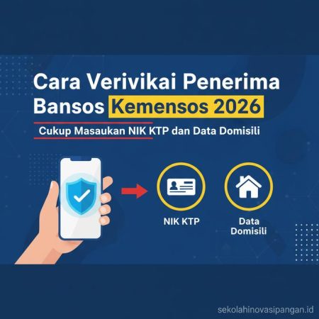 Thumbnail: Cara Verifikasi Penerima Bansos Kemensos 2026, Cukup Masukkan NIK KTP dan Data Domisili