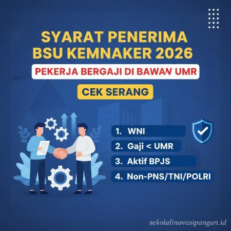 Thumbnail: Syarat Penerima BSU Kemnaker 2026 bagi Pekerja Bergaji di Bawah UMR, Cek Sekarang