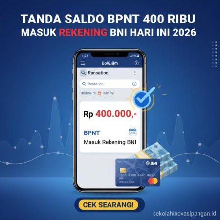 Thumbnail: Tanda Saldo BPNT 400 Ribu Masuk Rekening BNI Hari Ini 2026, Cek Sekarang!